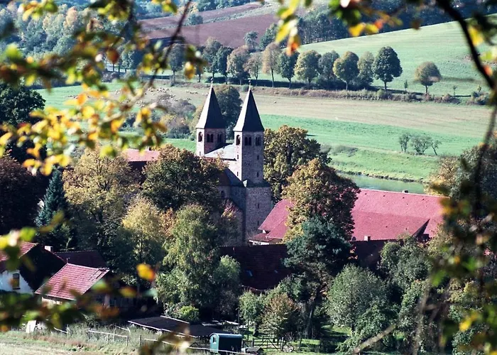 بيت ريفي Klostermuhle Bursfelde